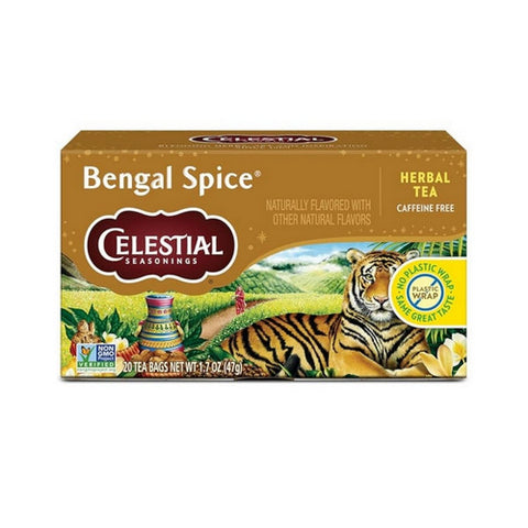 Bengal Spice Herbal Tea 20 Bags (12 Count) by Celestial Seasonings