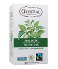 Organics Pure Green Tea 18 Bags (6 Count ) by Celestial Seasonings