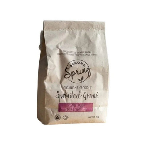 Sprouted Spelt Flour 2 Kgs (4 Count) by Second Spring Foods