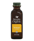 Organic Lemon Flavor 59 Ml (6 Count) by Simply Organic