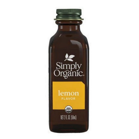 Organic Lemon Flavor 59 Ml (6 Count) by Simply Organic