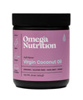 Organic Virgin Coconut Oil 454 Grams by Omega Nutrition