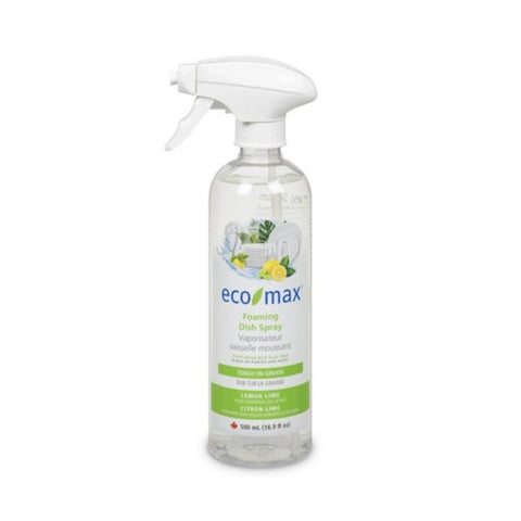 Dish Spray Refill Lemon Lime 500 Ml (6 Count) by Eco Max