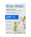 Dryer Sheets Fragrance Free 80 Count (Pack Of 6) by Eco Max