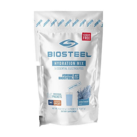 Hydration Mix White Freeze 16 Count (6 Pack) by Biosteel