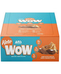 Keto Wow Bar Peanut Butter Chocolate 40 Grams (12 Count) by ANS Performance