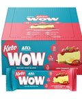 Keto Wow Bar Lemon Strawberry 40 Grams (12 Count) by ANS Performance