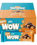 Keto Wow Bar Salted Caramel Chocolate 40 Grams (12 Count) by ANS Performance