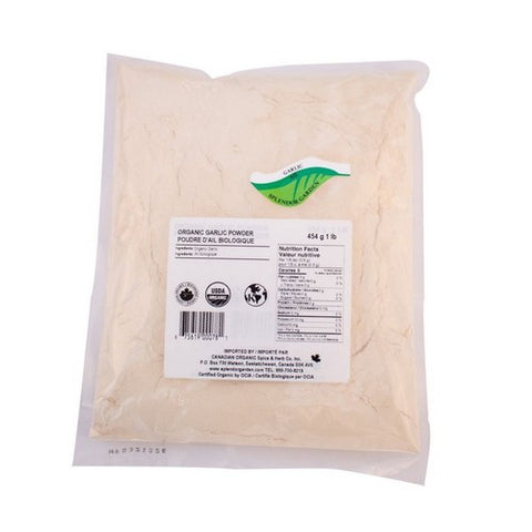 Organic Garlic Powder 454g by Splendor Garden