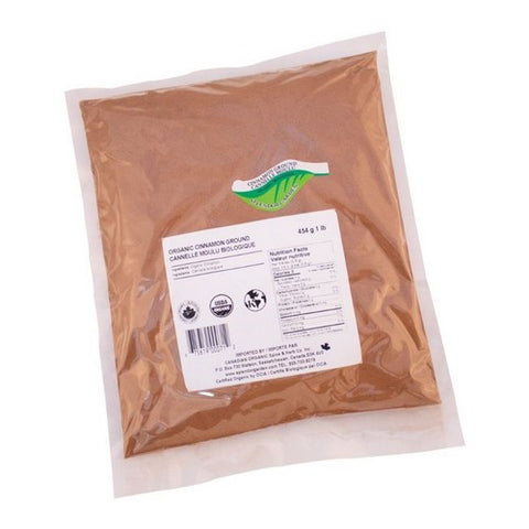 Organic Cinnamon Ground Cassia 454g by Splendor Garden