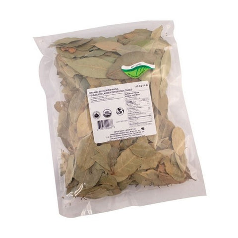 Organic Bay Leaves Whole 114g by Splendor Garden