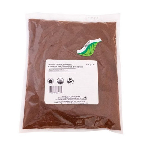 Organic Chipolte Powder 454 Grams by Splendor Garden