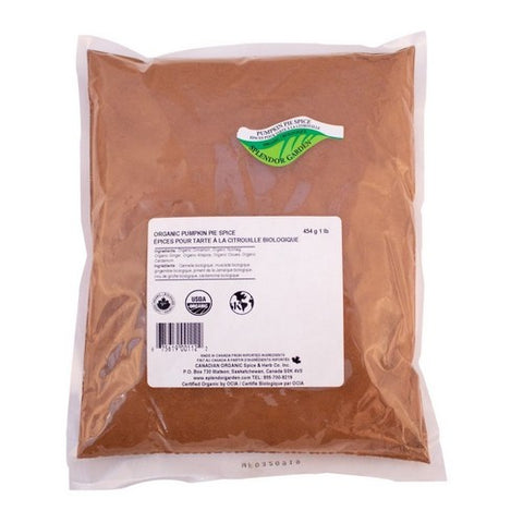 Organic Pumpkin Pie Spice 454 Grams by Splendor Garden