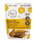 Savoury Sunflower 108 Grams (12 Count) by Eves Crackers