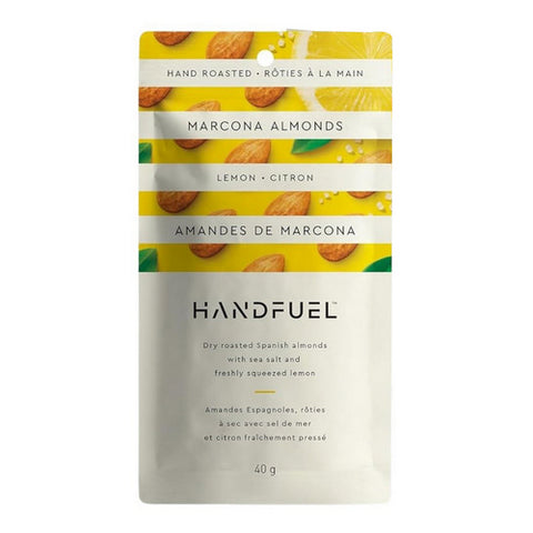 Marcona Almonds Lemon 40 Grams (12 Count) by Handfuel