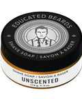 Unscented Shave Soap 114 Grams by Educated Beards