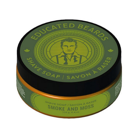 Smoke And Moss Shave Soap 114 Grams by Educated Beards