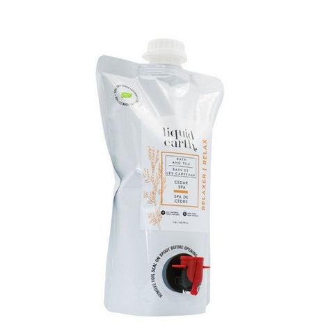 Cedar Spa Bath And Tile Cleaner Refill 1.5 Liters by Liquid Earth
