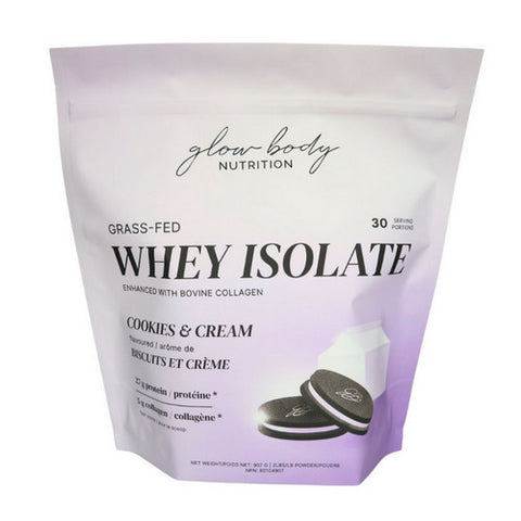 Glow Protein Cookies And Cream 907 Grams by Glow Body