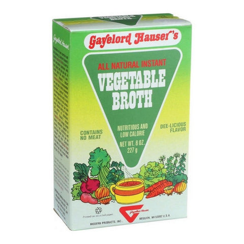 Vegetable Broth Powder 227 Grams by Modern Seasonings