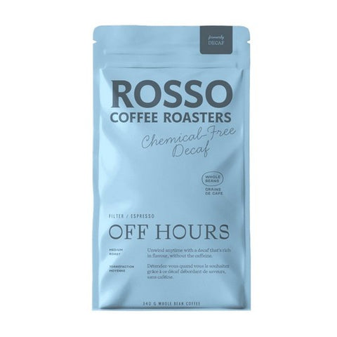 Swiss Water Decaf Whole Bean 340 Grams by Rosso