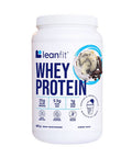 Whey Protein Cookies And Cream 851 Grams by LeanFit