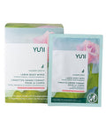 Shower Sheet Large Body Wipes Rose And Cucumber 12 Count by Yuni Beauty