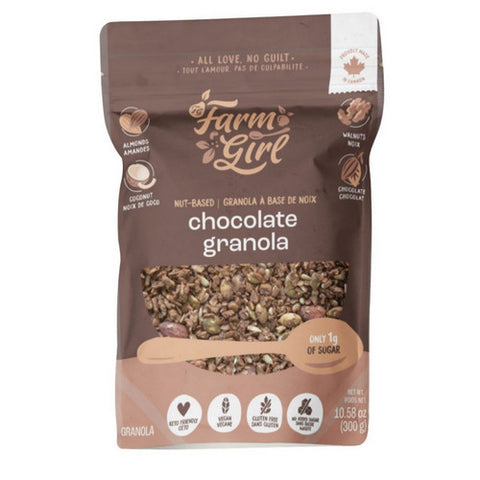 Keto Chocolate Granola 300 Grams by Farm Girl
