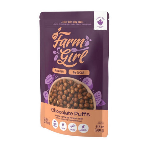 Chocolate Puffs 280 Grams by Farm Girl