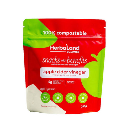 Apple Cider Eco Sized Snack 240 Grams (6 Count) by Herbaland