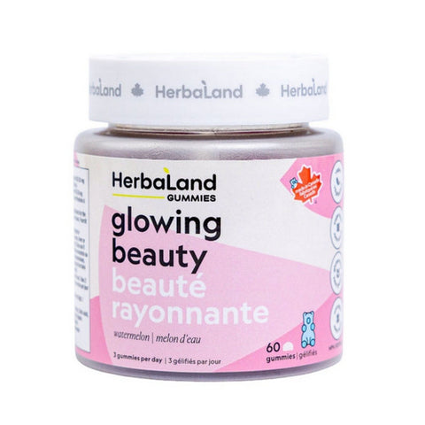 Glowing Beauty Gummies 60 Count by Herbaland