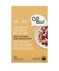 Organic Gelatin Powder 30 Grams (18 Count) by GoBio!