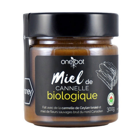 Organic Cinnamon Honey 300 Grams by One Root