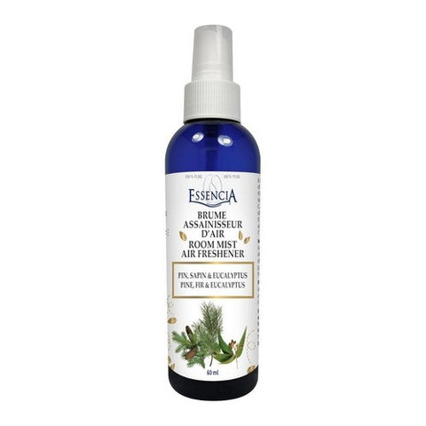 Room Mist Air Freshener Pine Fir And Eucalyptus 60 Ml by Essencia