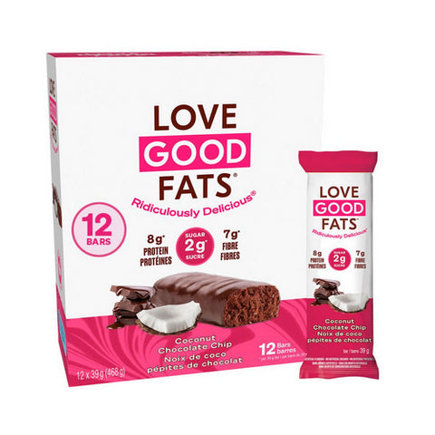 Coconut Chocolate Chip 39 Grams (12 Count) by Love Good Foods