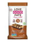 Chocolate and Peanut Flavoured Snack Bars 40 Grams (12 Count) by Love Good Fats