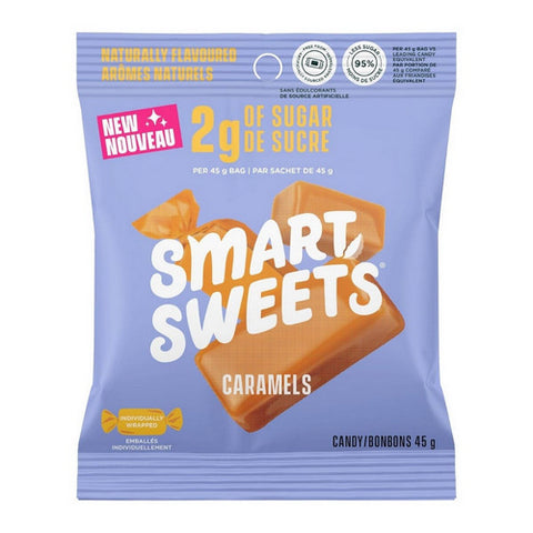 Caramels 45 Grams (14 Count) by Smartsweets