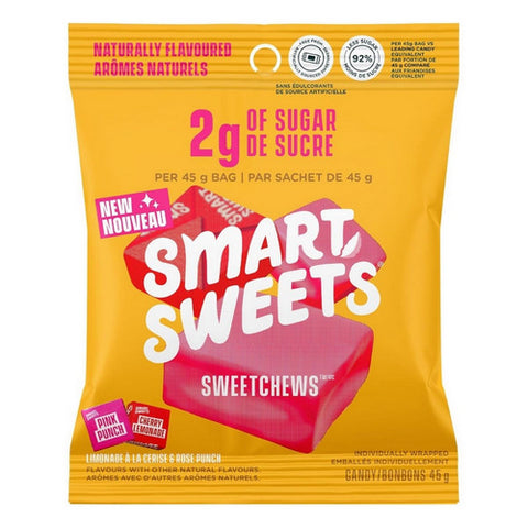 Sweet Chews 45 Grams (14 Count) by Smartsweets