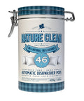 Automatic Dishwasher Pods Tin 46 Count by Nature Clean