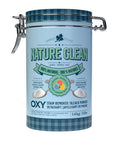 Oxy Stain Remover Bleach Powder Tin 1.4 Killograms by Nature Clean