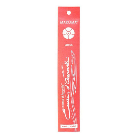 Premium Stick Incense Lotus 0.02 Killogram (10 Count) by Maroma
