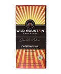 Caffe Mocha Dark Chocolate 85 Grams (12 Count) by Wild Mountain Chocolate