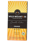 Orange Dark Chocolate 85 Grams (12 Count) by Wild Mountain Chocolate