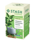 Organic Premium Green Tea 0.06 Killogram (16 Bags) by Stash Tea