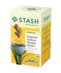 Organic Lemon Ginger Green Tea 0.07 Killogram (16 Bags) by Stash Tea