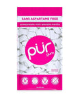 Pomegranate Mint Chewing Gum 55 Pieces (12 Count) by Pur Gum