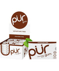 Natural Chocolate Mint Flavored Gum 9 Pieces (12 Count) by Pur Gum