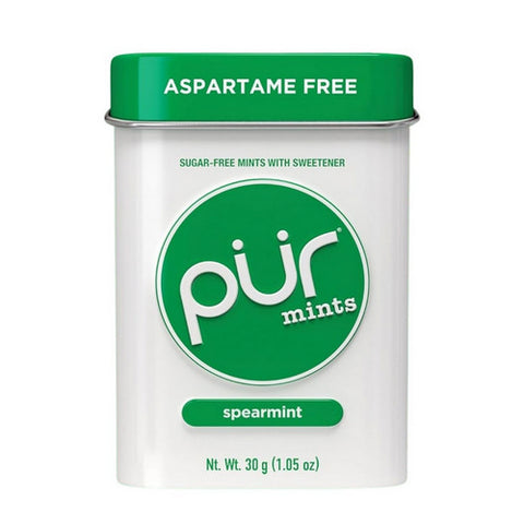 Aspartame Free Spearmint 30 Grams (12 Count) by Pur Gum