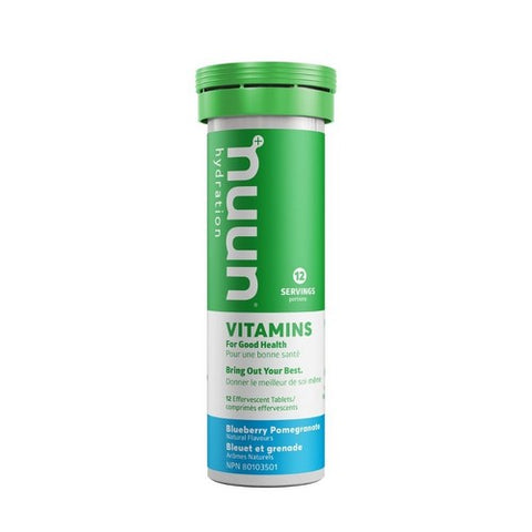 Vitamins Blueberry Pomegranate Hydration Tablets 52 Grams (8 Count) by Nuun And Company Inc