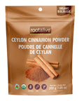 Organic Ceylon Cinnamon Powder 200 Grams by Rootalive Inc.